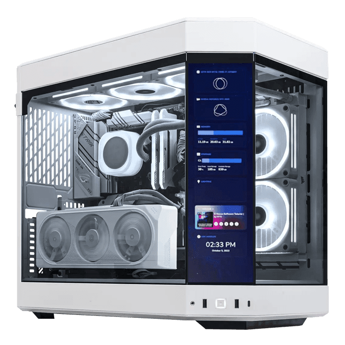 K-Tech Apex – Next-Level Gaming with Integrated LCD Panel